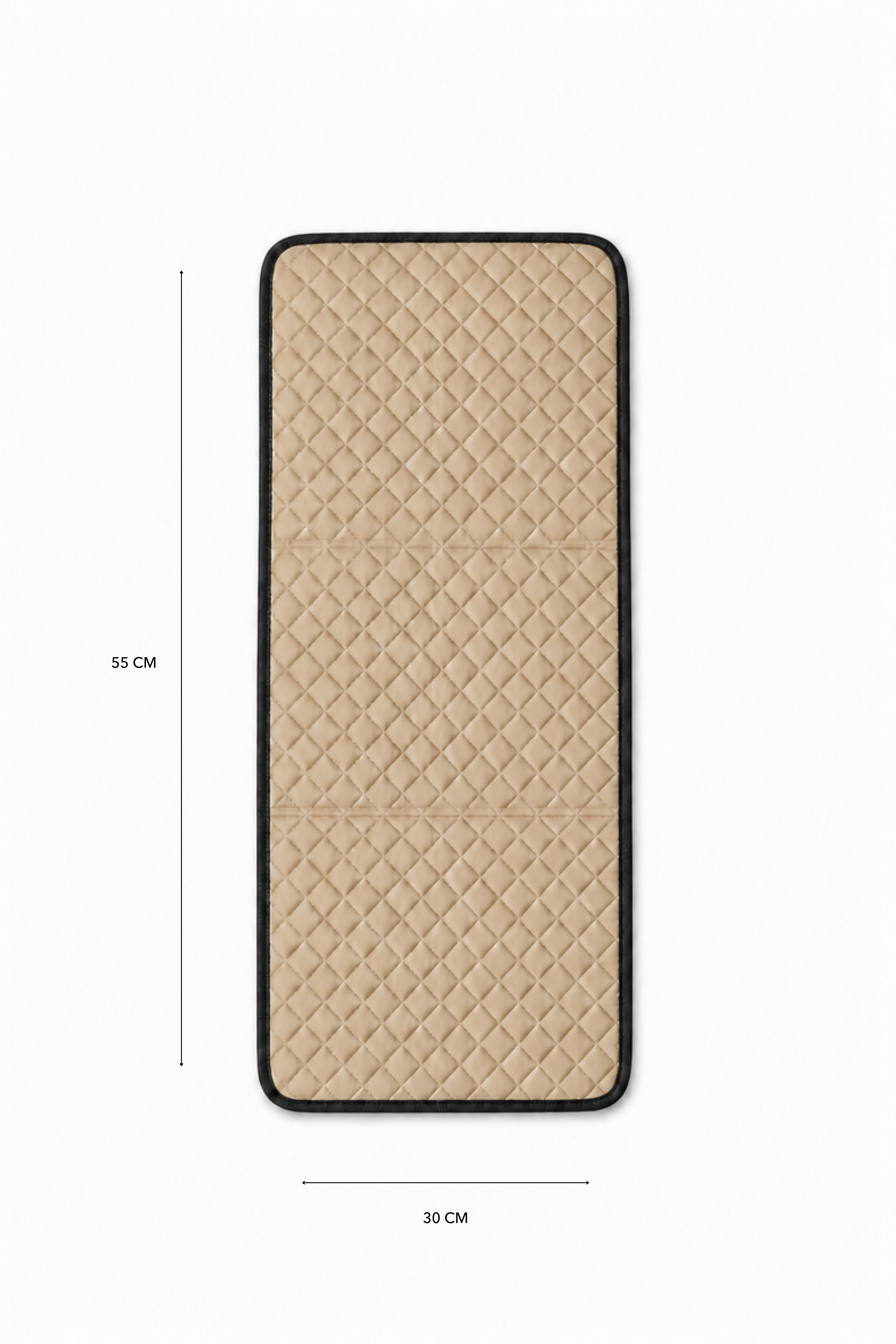 Tapis à langer — Noir Intemporel