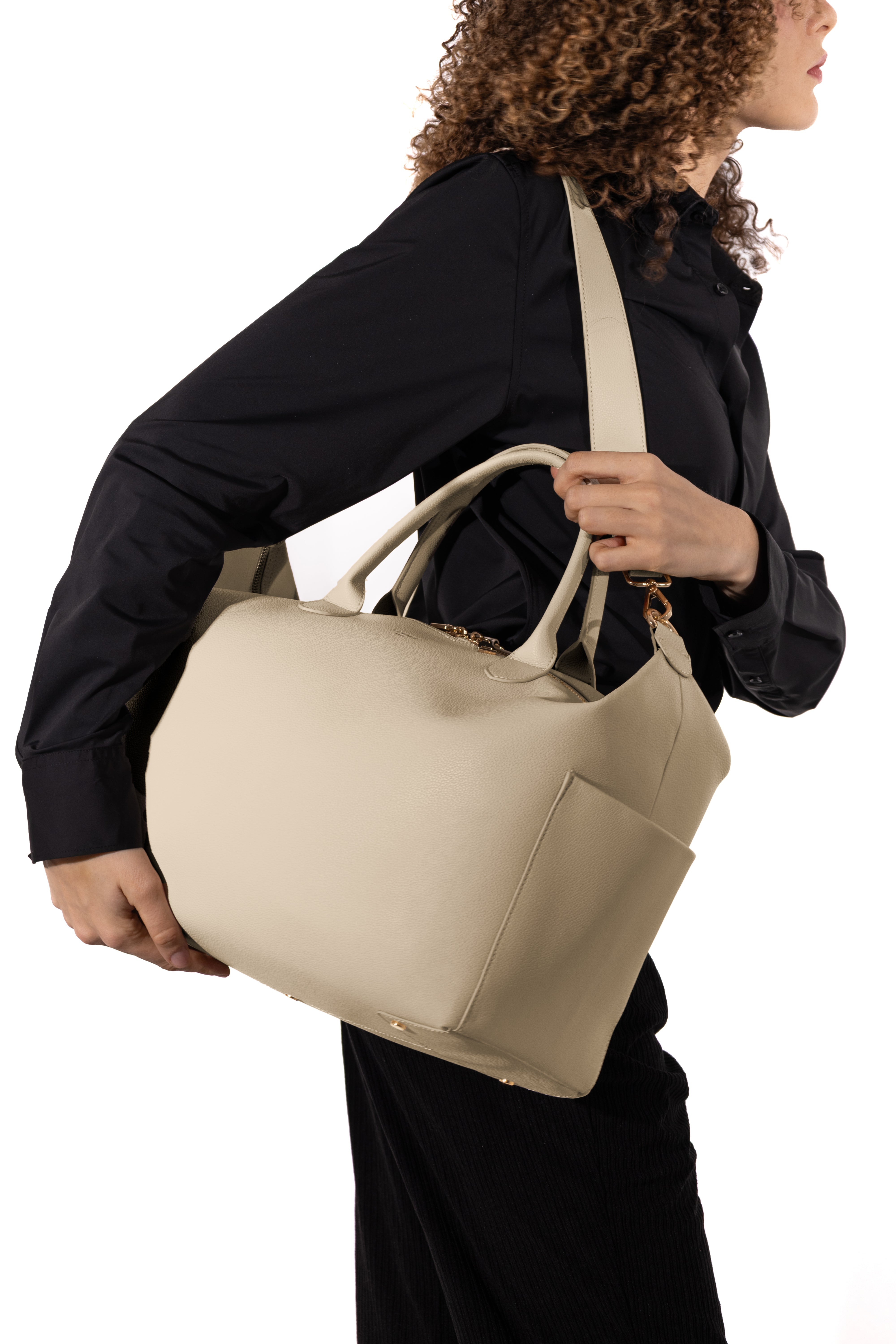 HANAA — Sac à langer — Sable Iconique